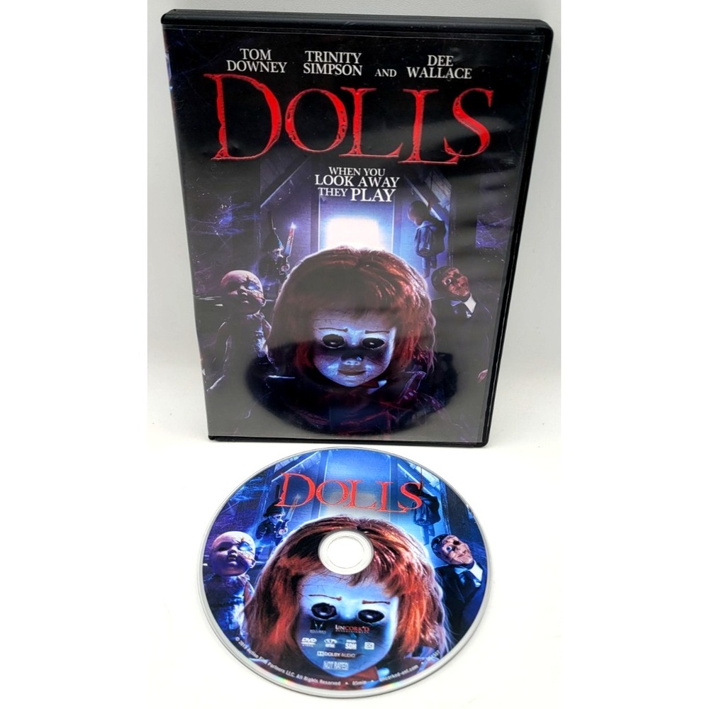 Dolls DVD Widescreen Cult Horror Not Rated OOP Rare